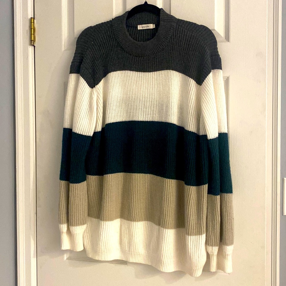Amaryllis Colorblock Sweater